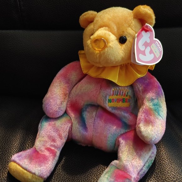 Ty Birthday Beanies Collection November/Topaz MINT - Picture 2 of 9